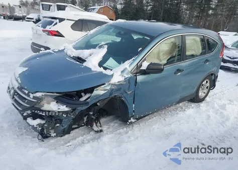 2013 Honda Cr-V Lx from USA, damaged, VIN 5J6RM4H32DL013378